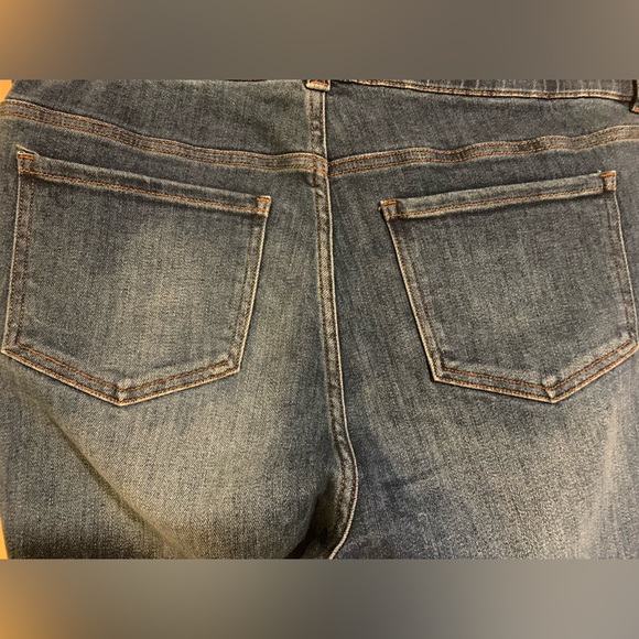 Universal Standard Riviera High Rose Skinny jeans classic blue color size 16 L - Picture 4 of 10